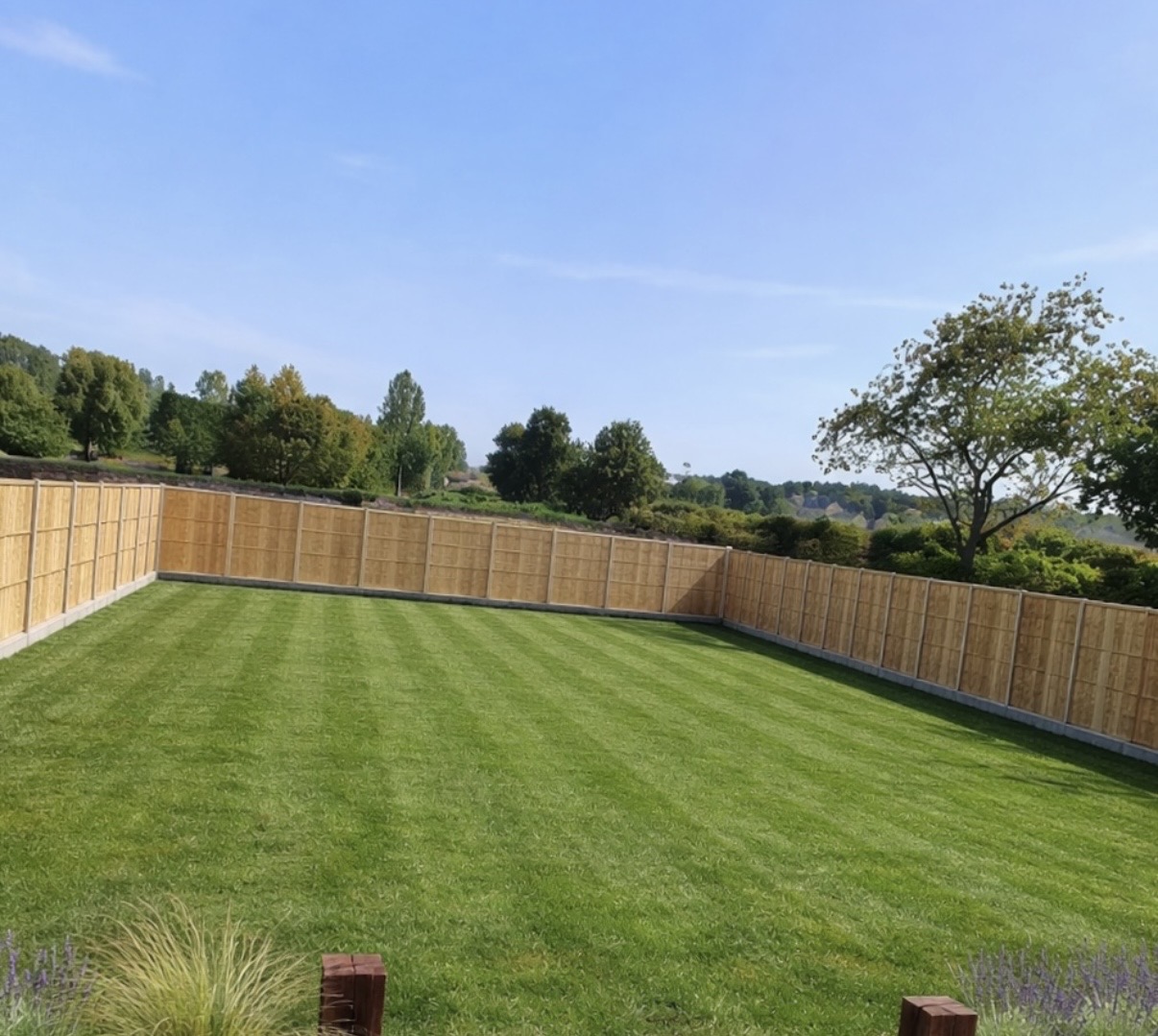 Closeboard fencing, Bury St Edmund’s