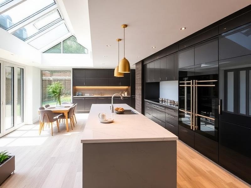 Luxury kitchen renovation, Suffolk